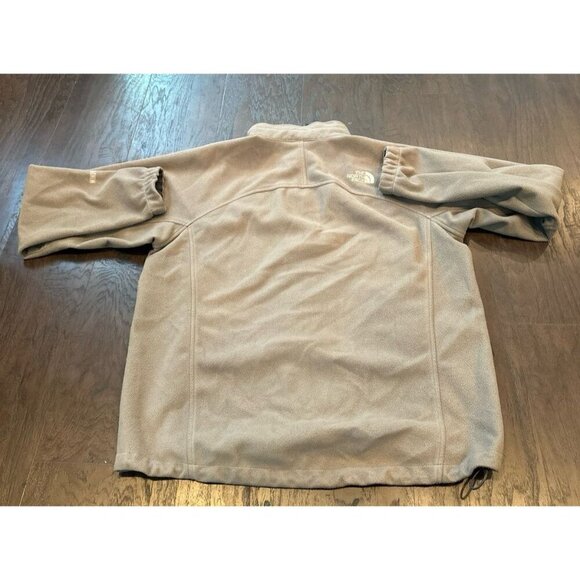 the north face jacket mens Fleece Full‎ Zip Up Sage Green - Picture 2 of 4